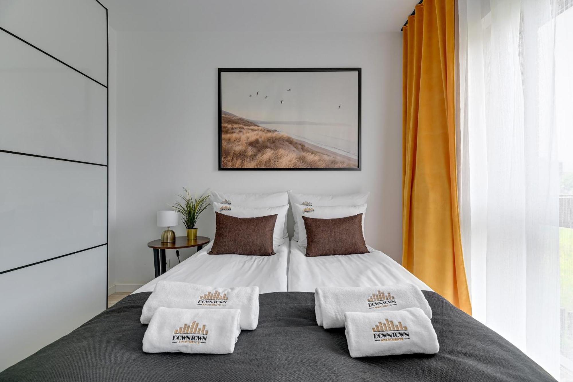 Nadmotlawie Riverside - Parking, Sauna & Gym By Downtown Apartments Gdansk Oda fotoğraf