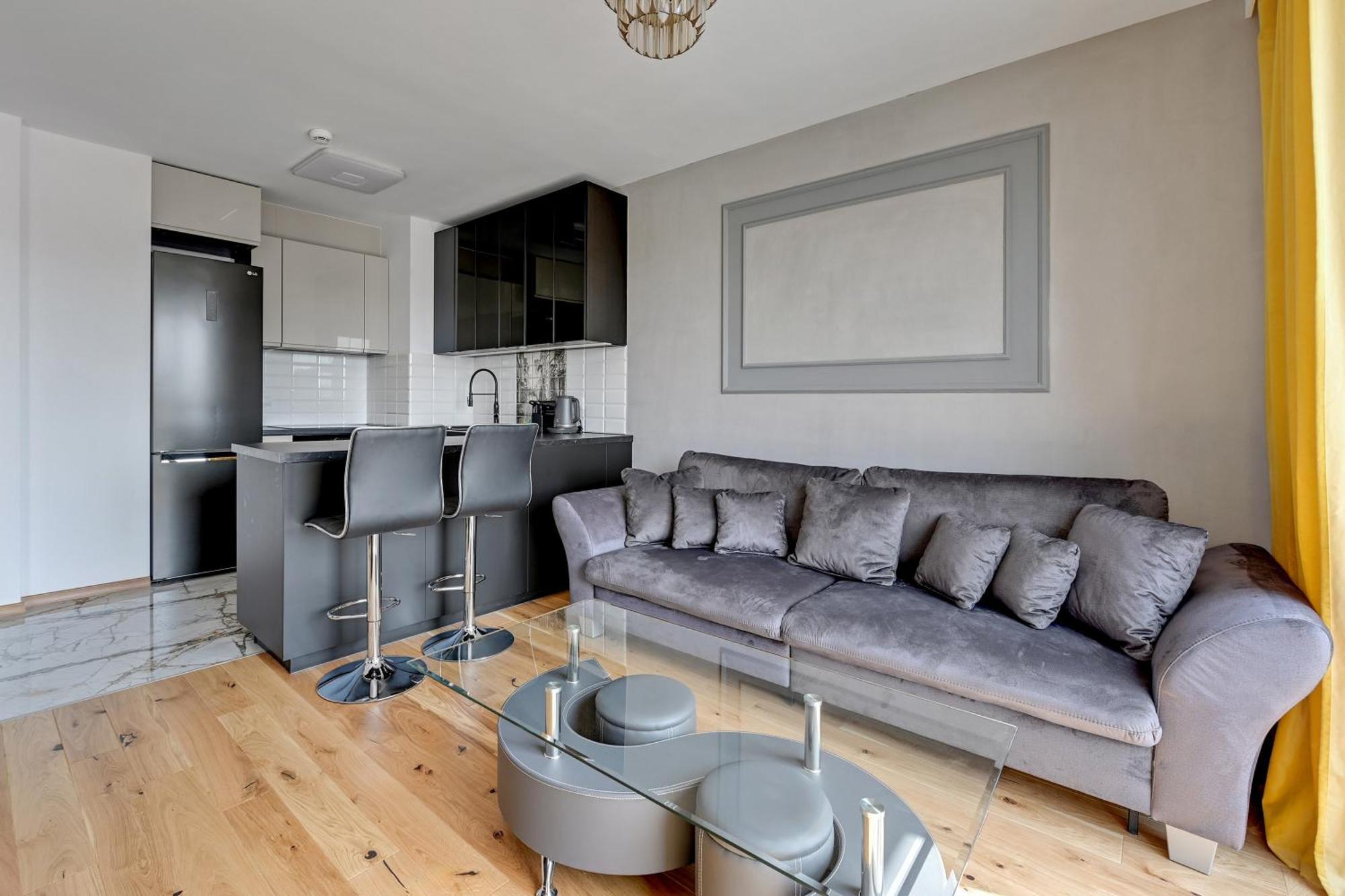 Nadmotlawie Riverside - Parking, Sauna & Gym By Downtown Apartments Gdansk Oda fotoğraf